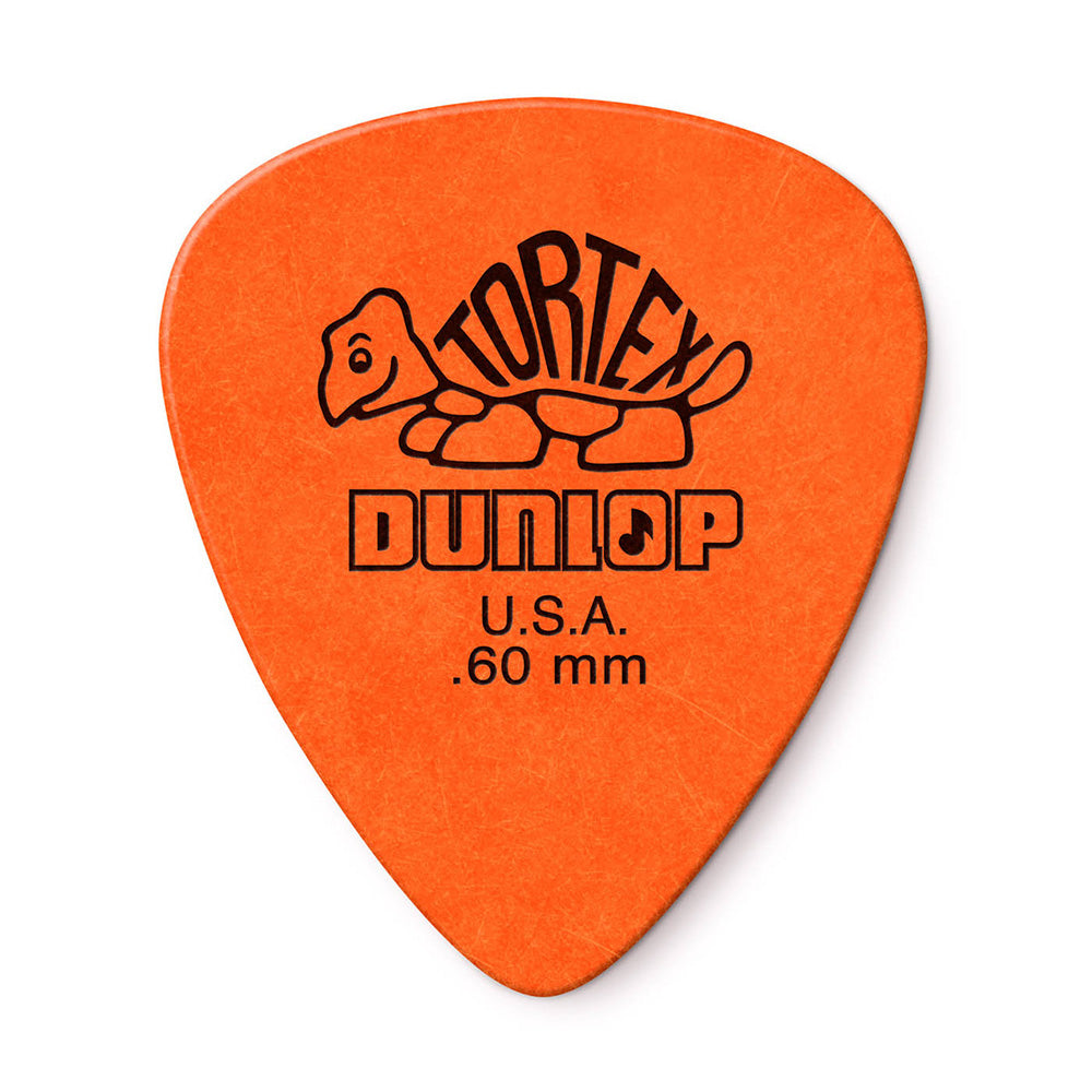 DunLop 418P60 Tortex Standard Pick .60mm-Guitar Accessories-Dunlop-Hermes Music